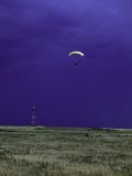 Skydiver Landing, USA Posters by Michael Brown