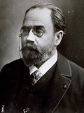 Half-Length Portrait of the Famous French Author Amile Zola Photographie