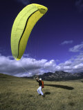 Paraglider Ready for Liftoff, USA Pósters por Michael Brown Paraglider Ready for Liftoff, USA Pósters por Michael Brown