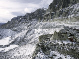 Northside of Everest in Tibet Posters by Michael Brown