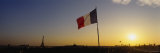 French Flag Waving in the Wind, Paris, France Lámina fotográfica por Panoramic Images