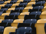 Empty Seats in Sports Stadium Photographic Print