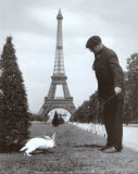 Champ de Mars, Paris Affiches par Robert Doisneau