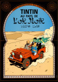 Tintin au Pays de l'Or Noir, c.1950 Art par Hergé (Georges Rémi) 