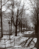 Rue Foyatier, c.1933 Prints by Marcel Bovis