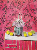Citrons Sur Fond Rose Posters van Henri Matisse