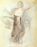 Danseuse Cambodgienne II Art par Auguste Rodin