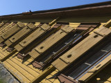 Window Shutters in Helsinki, Finland Photographic Print