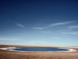 A Saline Pool in the Desert Photographic Print by George Grall