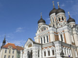 Estonia, Tallinn, St Alexander Nevski Cathedral, High Section Photographic Print