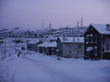 Winter View of the Town of Chernyshevskiy Photographic Print