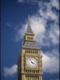 View of the Upper Half of Big Ben in London Photographic Print by Richard Nowitz