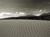 Rows of Sand Dunes Stretch Toward the Mountains in Alaska Photographic Print by Barry Tessman