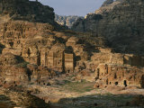 The Caves and Tombs of Petra were Carved by the Nabateans over 2000 Years Ago Photographic Print