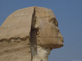 A Close View of the Head of the Great Sphinx Photographic Print by Bill Ellzey