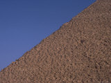 A Close View of the The Great Pyramid Photographie
