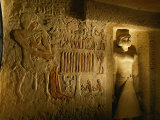 A View Inside the Tomb of Iasen Photographic Print by Kenneth Garrett