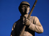 Statue of a Soldier Holding a Rifle at the Antietam National Battlefield Photographic Print by Sam Abell