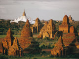 View of the Temples at Pagan Photographie