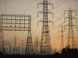 Power Lines Along Artesia Boulevard Photographic Print by Emory Kristof