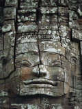 Detail of an Angkor Wat Temple Photographic Print by Steve Raymer