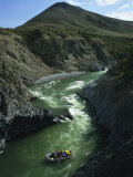 Rafters Come Safely Through Rapids Near Sheep Creek Photographic Print