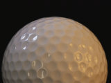 Close View of the Dimples on a Golfball Photographic Print by Joel Sartore