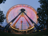 The 100-Foot-Tall Ferris Wheel in Six Flags Elitch Gardens Photographic Print