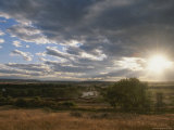 Clouds and sun over Clarks Fork of the Yellowstone River Lámina fotográfica Clouds and sun over Clarks Fork of the Yellowstone River Lámina fotográfica