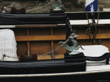 Detail of a Gondola at Anchor Photographie