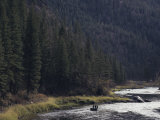 Fishing for Steelhead on the Salmon River Photographic Print by Joel Sartore