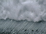 Close View of Surf and Foam Fotografisk trykk av Clarita Berger
