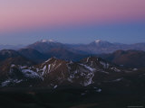 Panoramic view of the Andes Mountains from Cerro Llullaillaco Lámina fotográfica Panoramic view of the Andes Mountains from Cerro Llullaillaco Lámina fotográfica