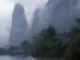 The Li River, Guilin, Guangxi, China Photographic Print