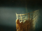 Rusted Prow of the R.M.S. Titanic Ocean Liner, Sunk off Newfoundland, North Atlantic Ocean Fotografisk tryk Rusted Prow of the R.M.S. Titanic Ocean Liner, Sunk off Newfoundland, North Atlantic Ocean Fotografisk tryk
