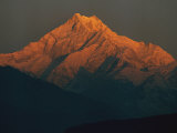 Twilight View of Mt. Kanchenjunga Photographie