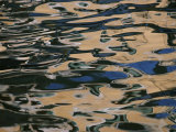 Venitian Houses Abstractly Reflected in the Canal Photographic Print by Todd Gipstein