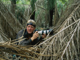 Photographer Steve Winter Waits to Photograph a Jaguar in the Wild Photographie