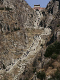 One of Several Temples Crowning the Summit of China's Holiest Mountain Photographie
