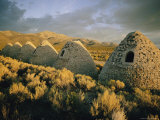 View of a Row of Charcoal Ovens Photographie