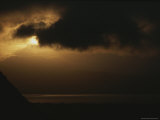 Early Morning Sun and Clouds over the Mouth of the Columbia River Photographic Print by Sam Abell