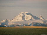 Early Snow Covers the Mountains of Glacier National Park Photographie