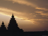The Shore Temple at Mahabalipuram Is Constructed of Granite Blocks, Tamil Nadu State, India Fotoprint van James P. Blair The Shore Temple at Mahabalipuram Is Constructed of Granite Blocks, Tamil Nadu State, India Fotoprint van James P. Blair