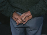 French Man with His Hands Behind His Back Photographic Print by Nicole Duplaix