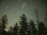 Star Streaks over the Nantahala National Forest Photographic Print
