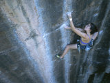 A Woman Climbing in Moab, Utah Photographic Print by Jimmy Chin