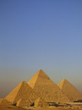 A view of the Great Pyramids of Giza Lámina fotográfica A view of the Great Pyramids of Giza Lámina fotográfica