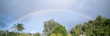A Rainbow Stretches Across the Sky after a Winter Storm Photographic Print