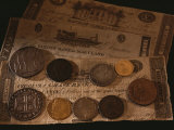 Money Used in the United States after the Revolutionary War Photographic Print by Kenneth Garrett