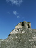 Pre-Columbian Stone Ruin, Belize Photographie